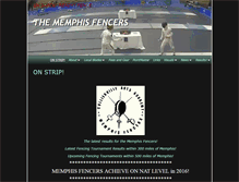 Tablet Screenshot of memphisfencers.org
